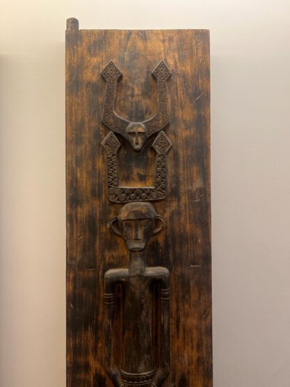 *Tempeltüren* Ethno-Wandpanels aus massivem Großstamm 245cm – Bild 7