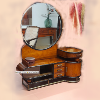 Art déco Schminktisch, TEAK