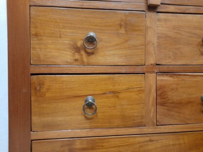 Schmaler Schrank aus altem Teakholz, Büro / Nische / universell – Bild 3